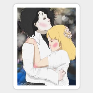 Edward and Kim Sticker